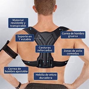 Corrector de Postura Vista - caracteristicas II